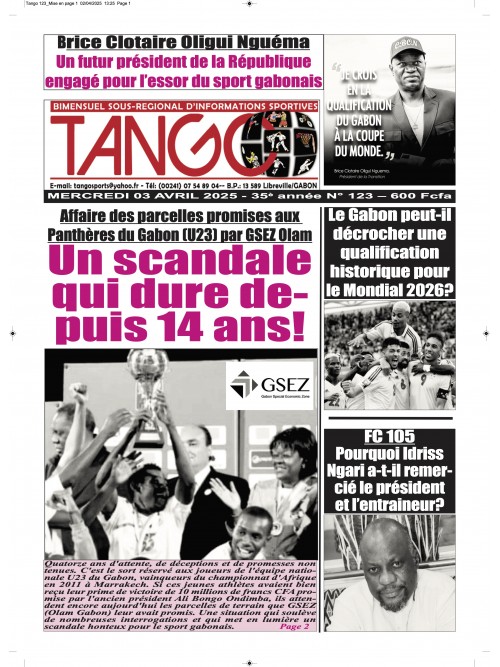 TANGO 03/04/2025