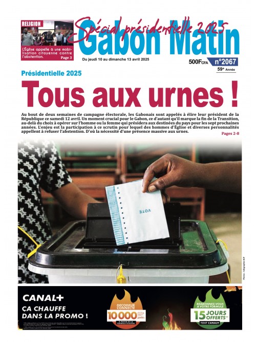 Gabon Matin 10/04/2025