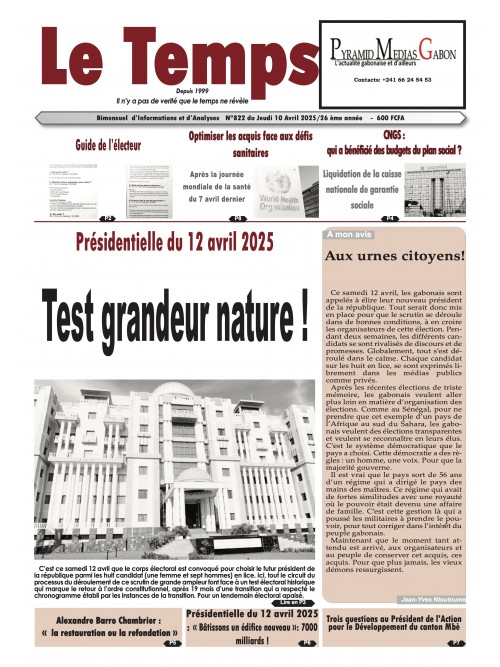 Le Temps 10/04/2025