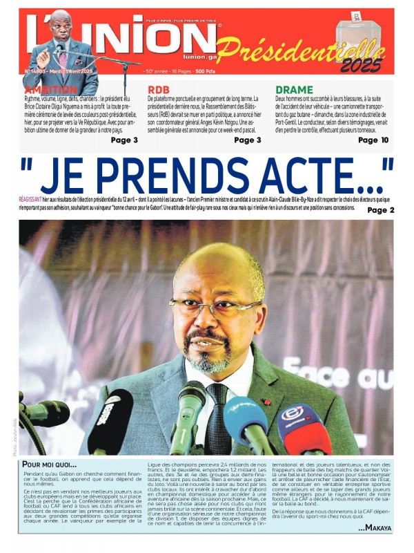L'Union 15/04/2025
