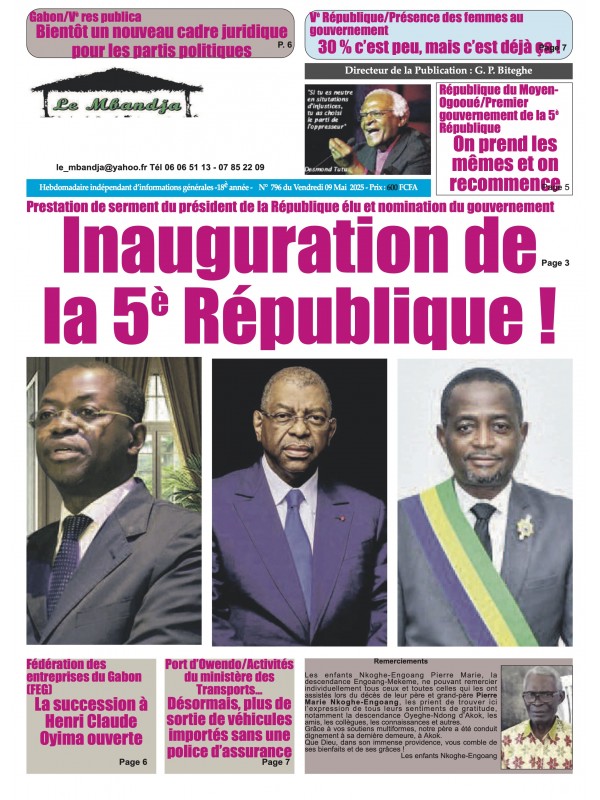 Le Mbandja 09/05/2025
