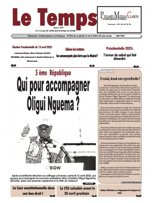 Le Temps 25/04/2025