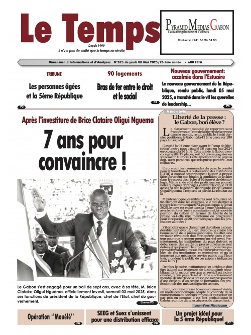 Le Temps 08/05/2025