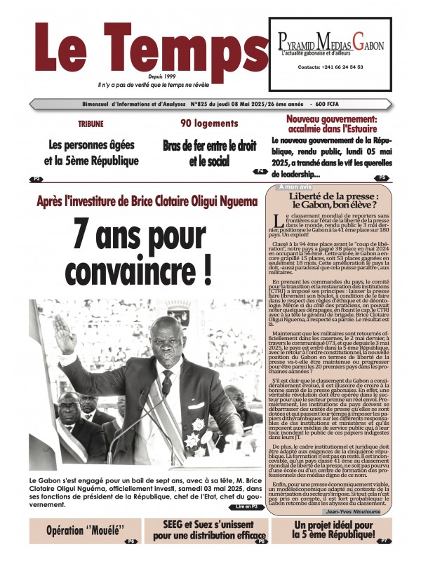 Le Temps 08/05/2025