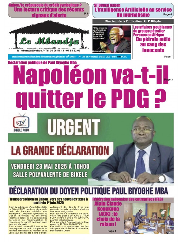 Le Mbandja 23/05/2025