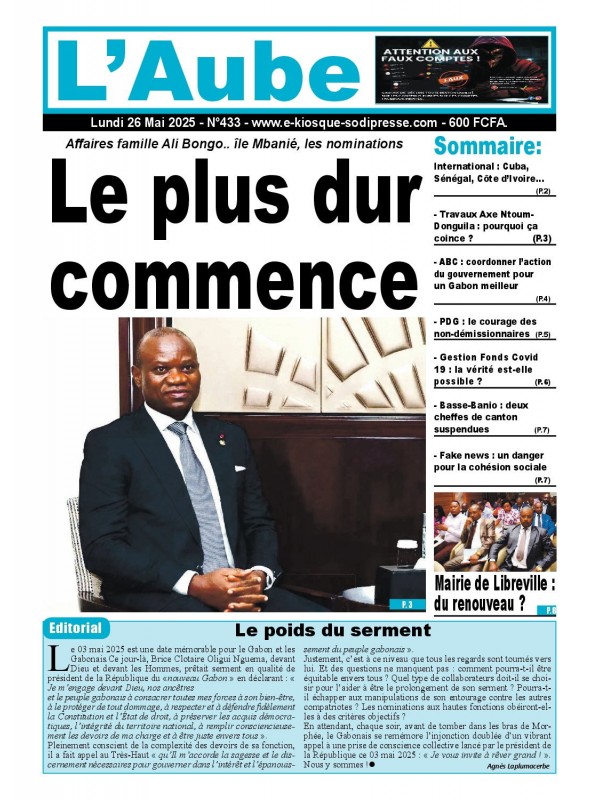 L'Aube 26/05/2025