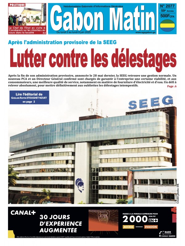 Gabon Matin 02/06/2025