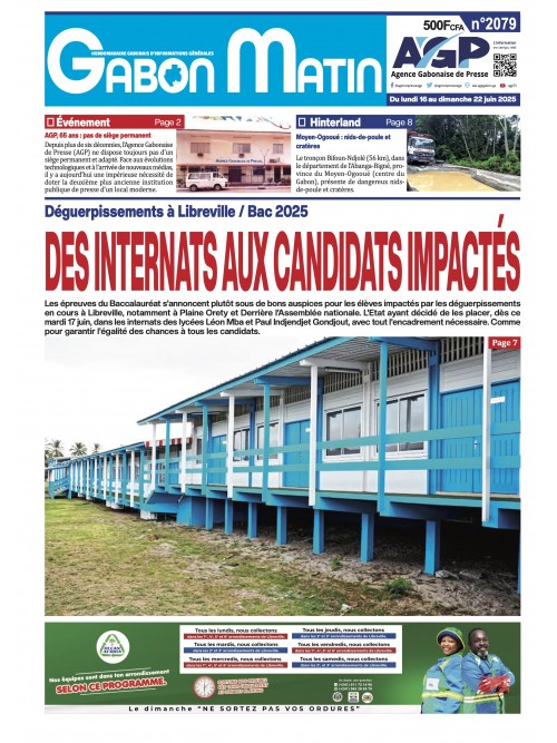 Gabon Matin 17/06/2025
