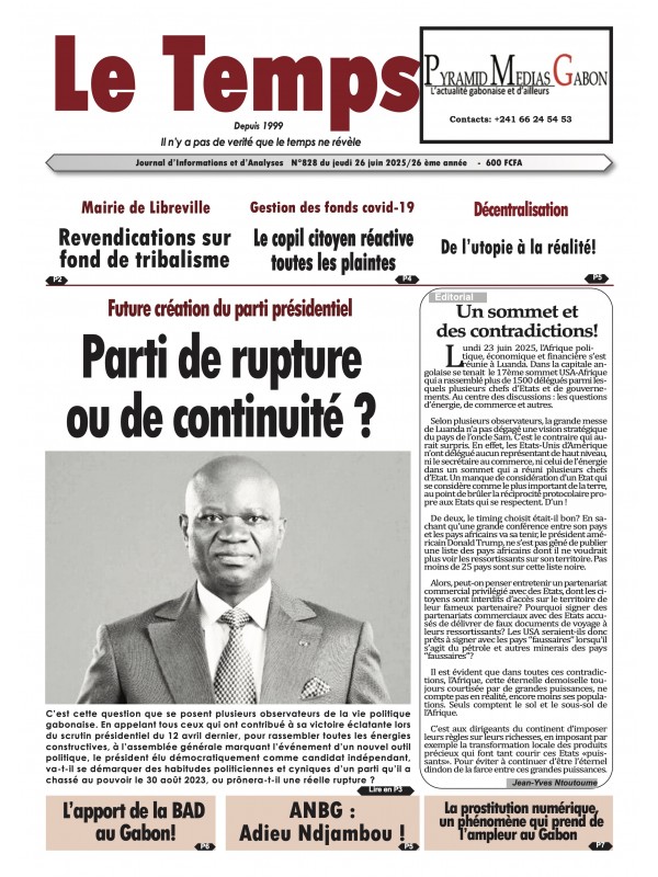Le Temps 26/06/2025