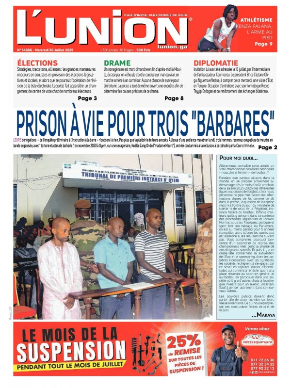 L'Union 30/07/2025