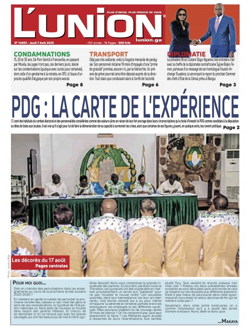 L'Union 07/08/2025