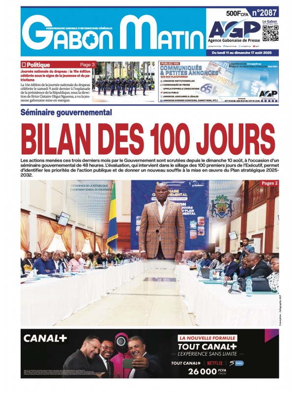 Gabon Matin 11/08/2025