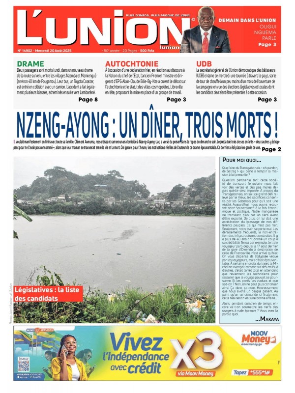 L'Union 20/08/2025