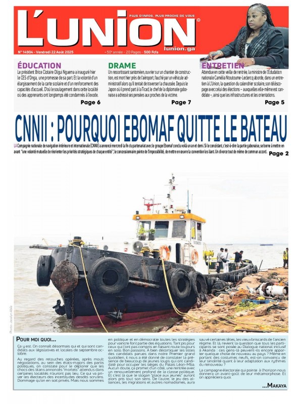 L'Union 22/08/2025