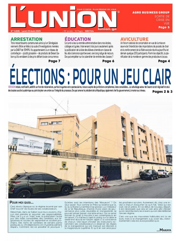L'Union 25/08/2025