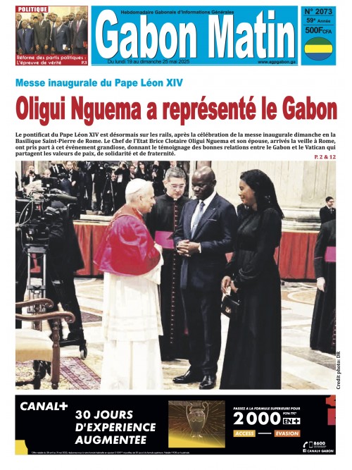 Gabon Matin 19/05/2025