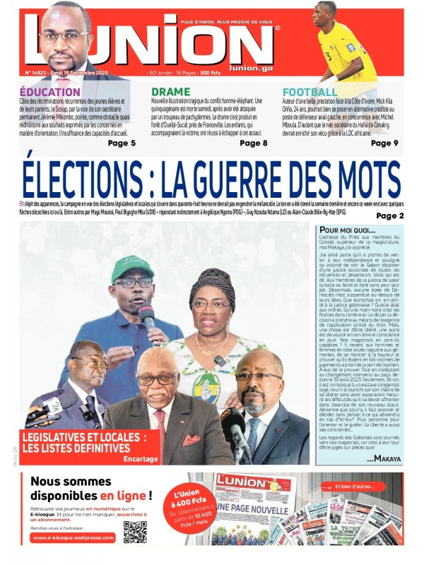 L'Union 15/09/2025