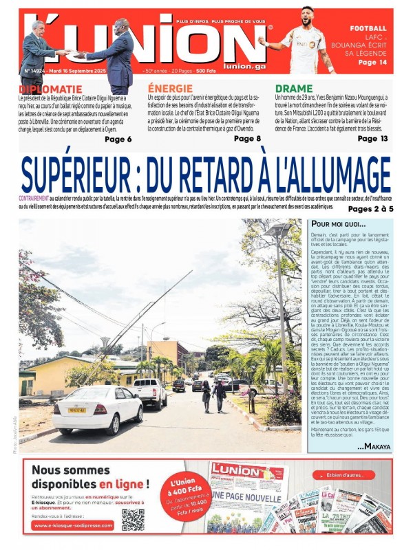 L'Union 16/09/2025