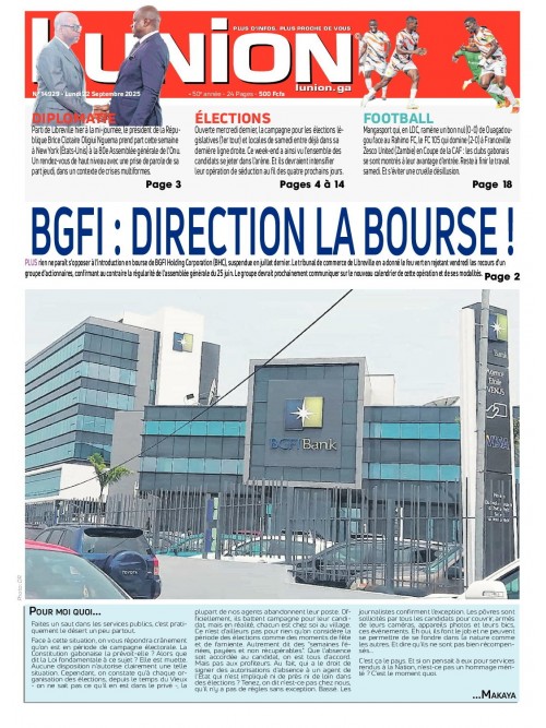 L'Union 22/09/2025