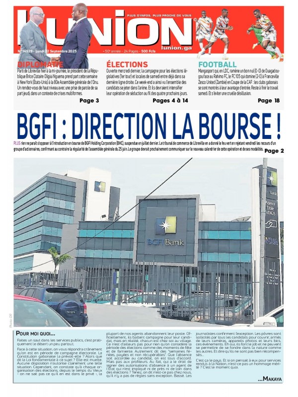 L'Union 22/09/2025