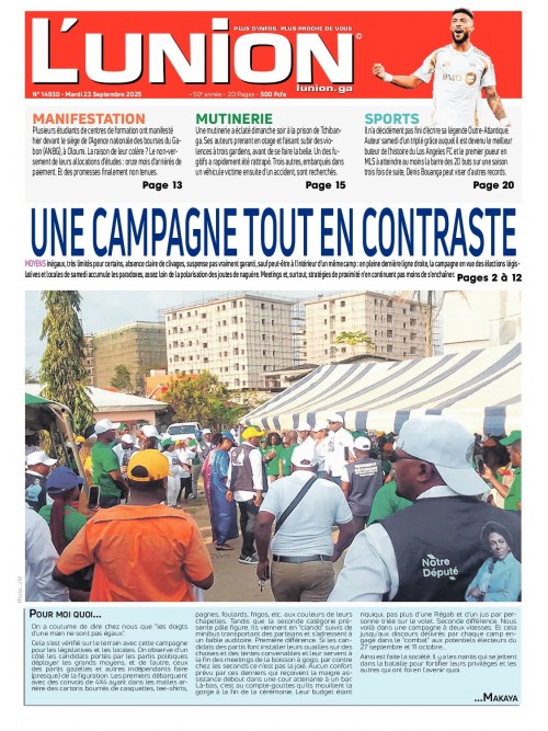 L'Union 23/09/2025