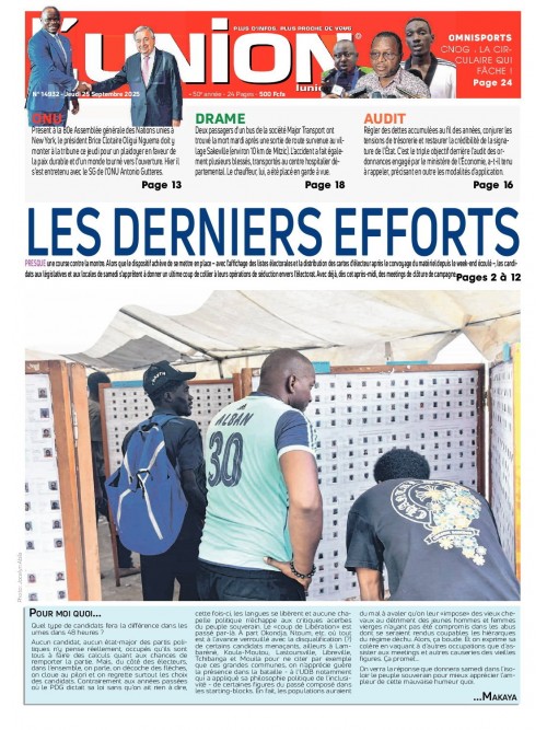L'Union 25/09/2025