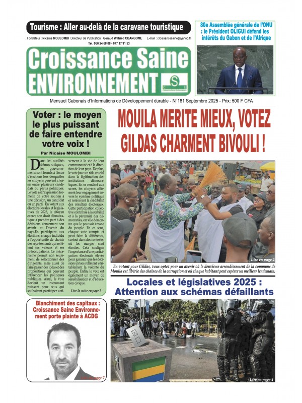 Croissance Saine Environnement 25/09/2025