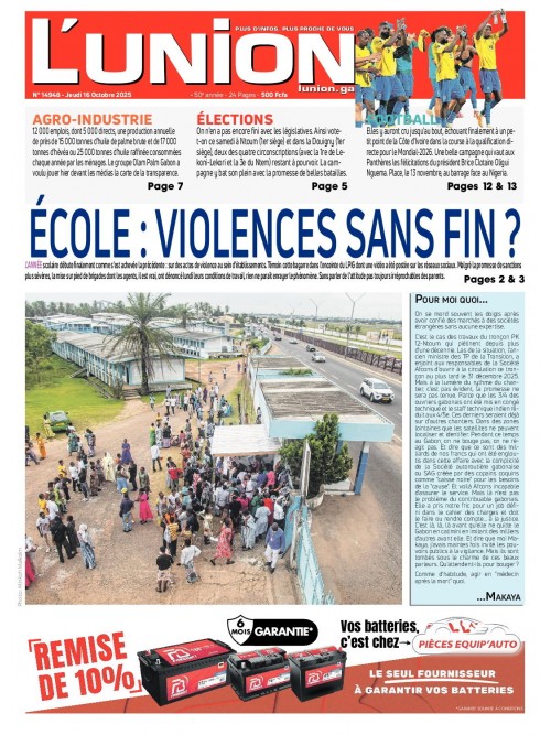 L'Union 16/10/2025