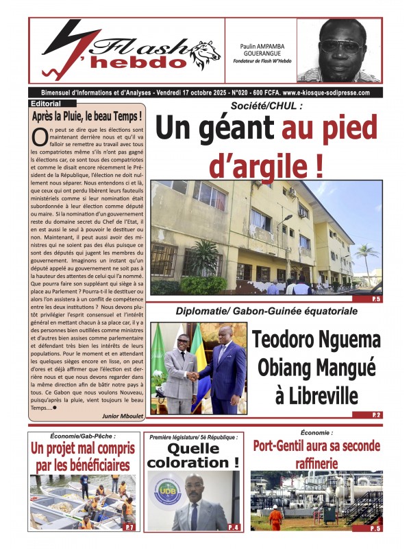 Flash W Hebdo 17/10/2025