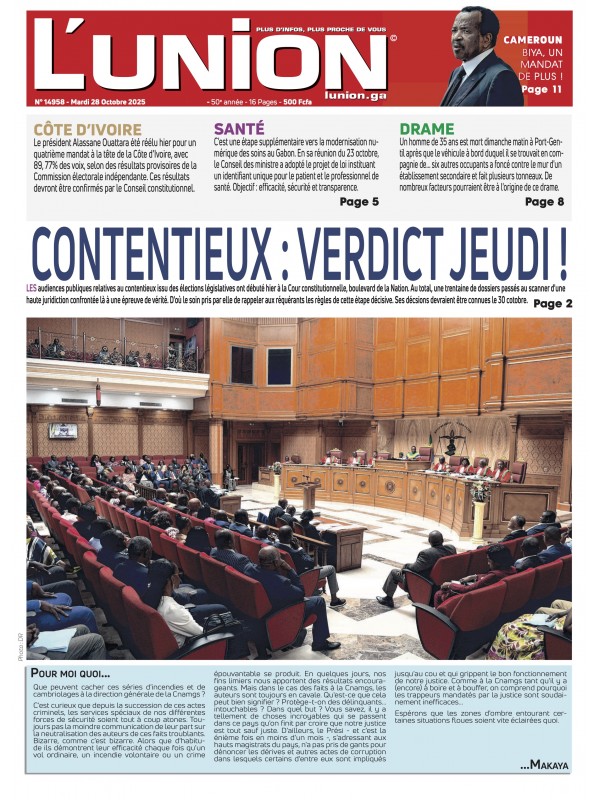 L'Union 28/10/2025