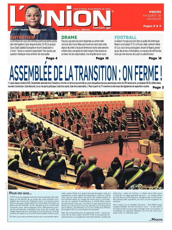 L'Union 14/11/2025