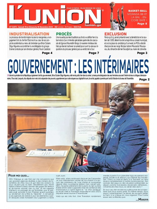 L'Union 15/11/2025