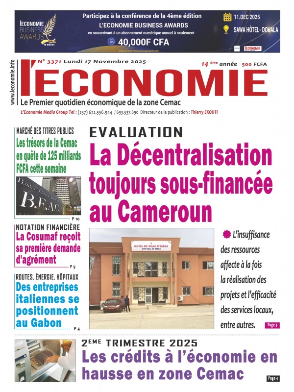 Le quotidien de l'economie 17/11/2025