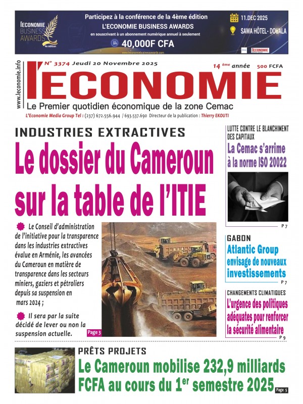 Le quotidien de l'economie 20/11/2025