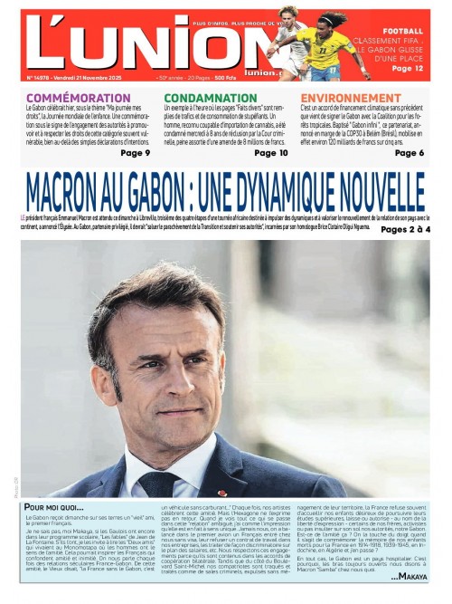 L'Union 21/11/2025