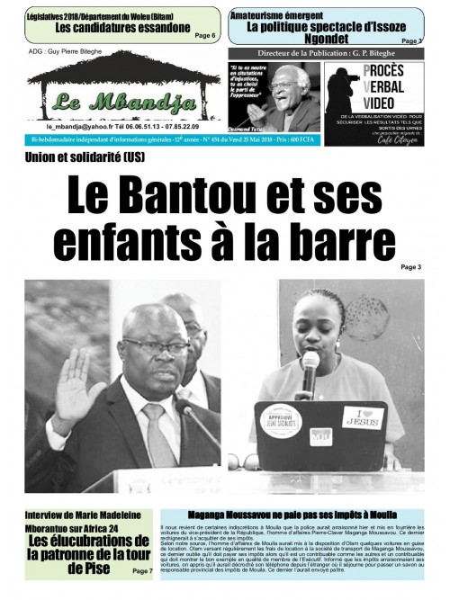 Le Mbandja 25/05/2018