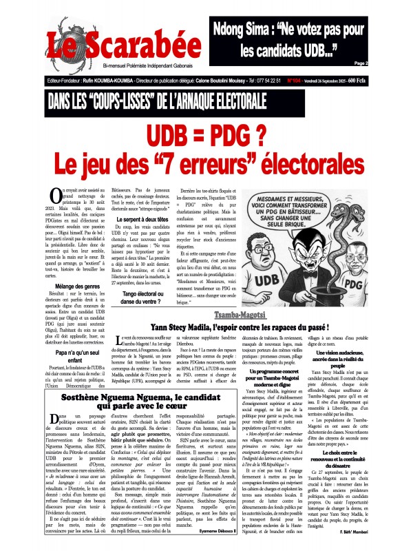 Le Scarabee 26/09/2025