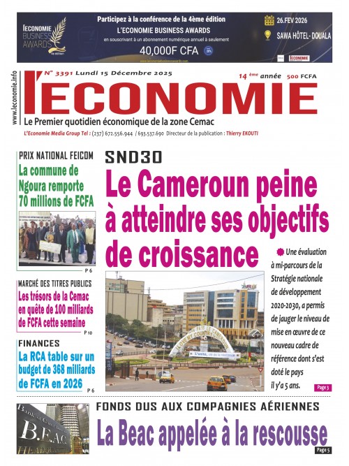 Le quotidien de l'economie 15/12/2025