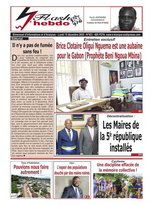 Flash W Hebdo 15/12/2025