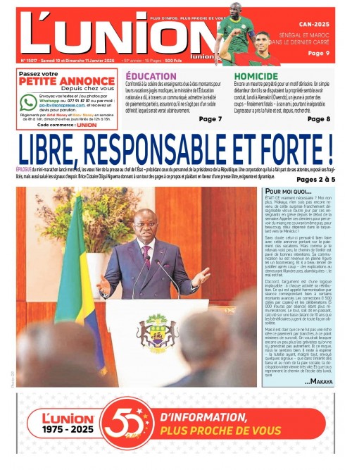 L'Union 10/01/2026