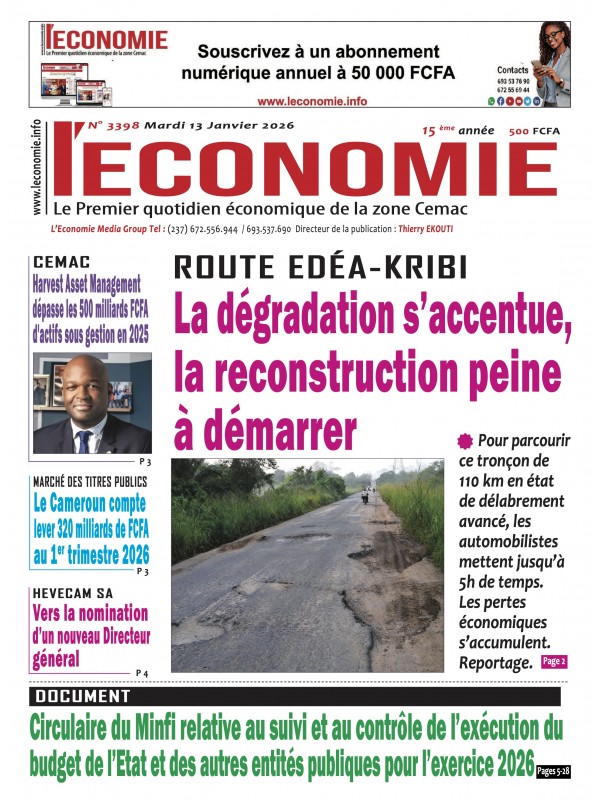 Le quotidien de l'economie 13/01/2026