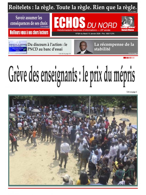 Echos du Nord 13/01/2026