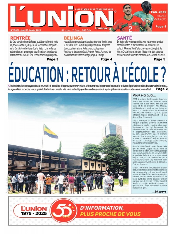 L'Union 15/01/2026