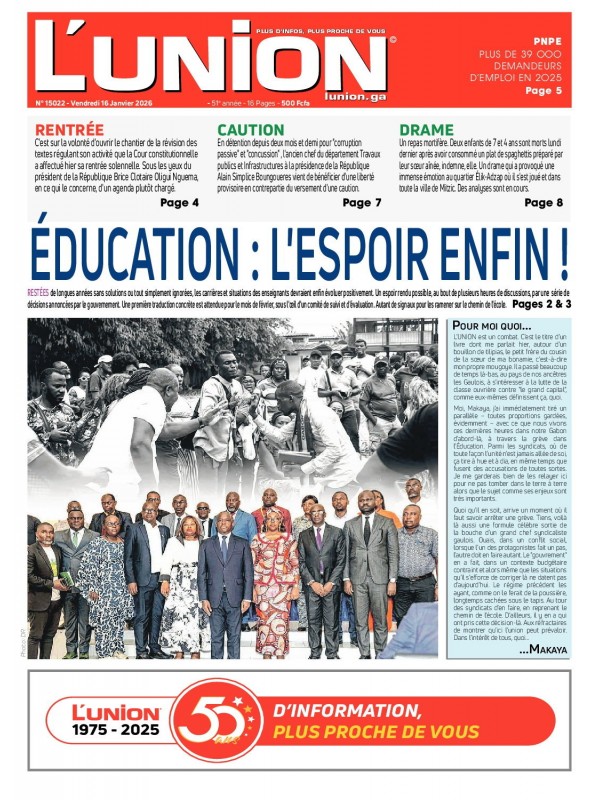 L'Union 16/01/2026