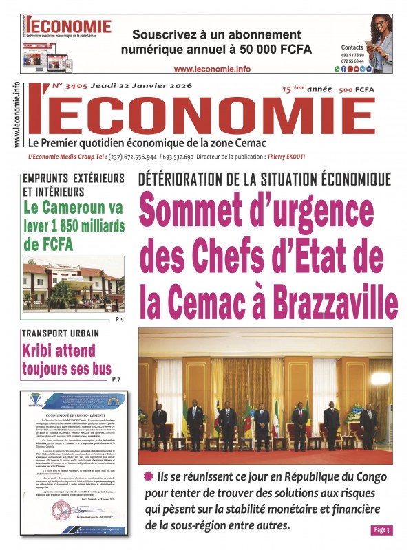 Le quotidien de l'economie 22/01/2026