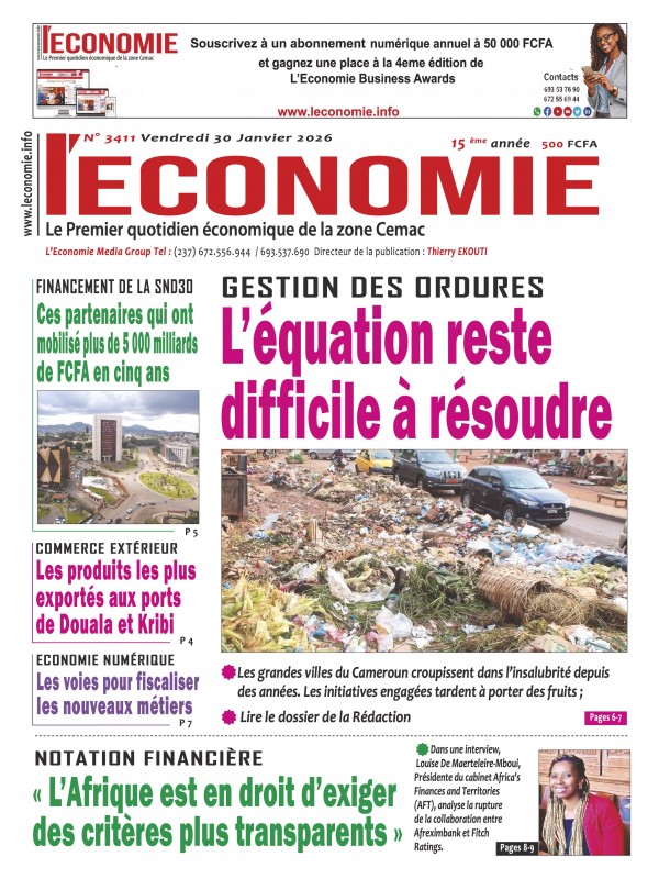 Le quotidien de l'economie 30/01/2026