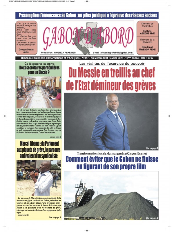 Gabon d'abord 04/02/2026