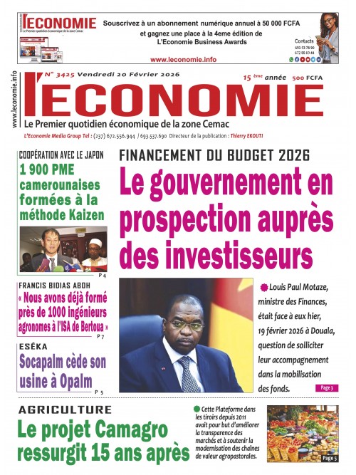 Le quotidien de l'economie 20/02/2026