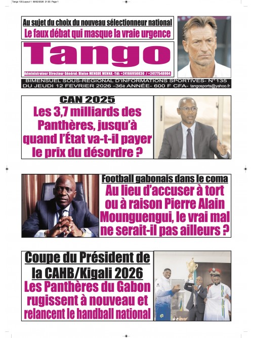TANGO 12/02/2026