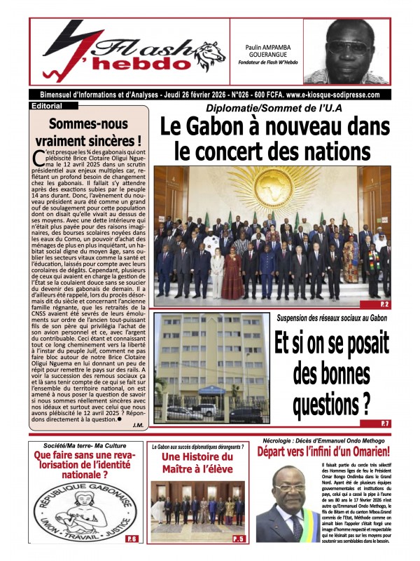 Flash W Hebdo 26/02/2026